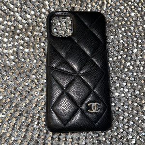 Chanel iPhone Pro Max Case full set box and card